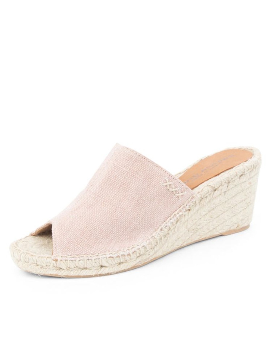 Espadrilles Patricia Green | Shen Peep-Toe Espadrille Blush