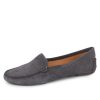 Driving Moccasins Patricia Green | Jillian Driving Moccasin In Suede Charcoal