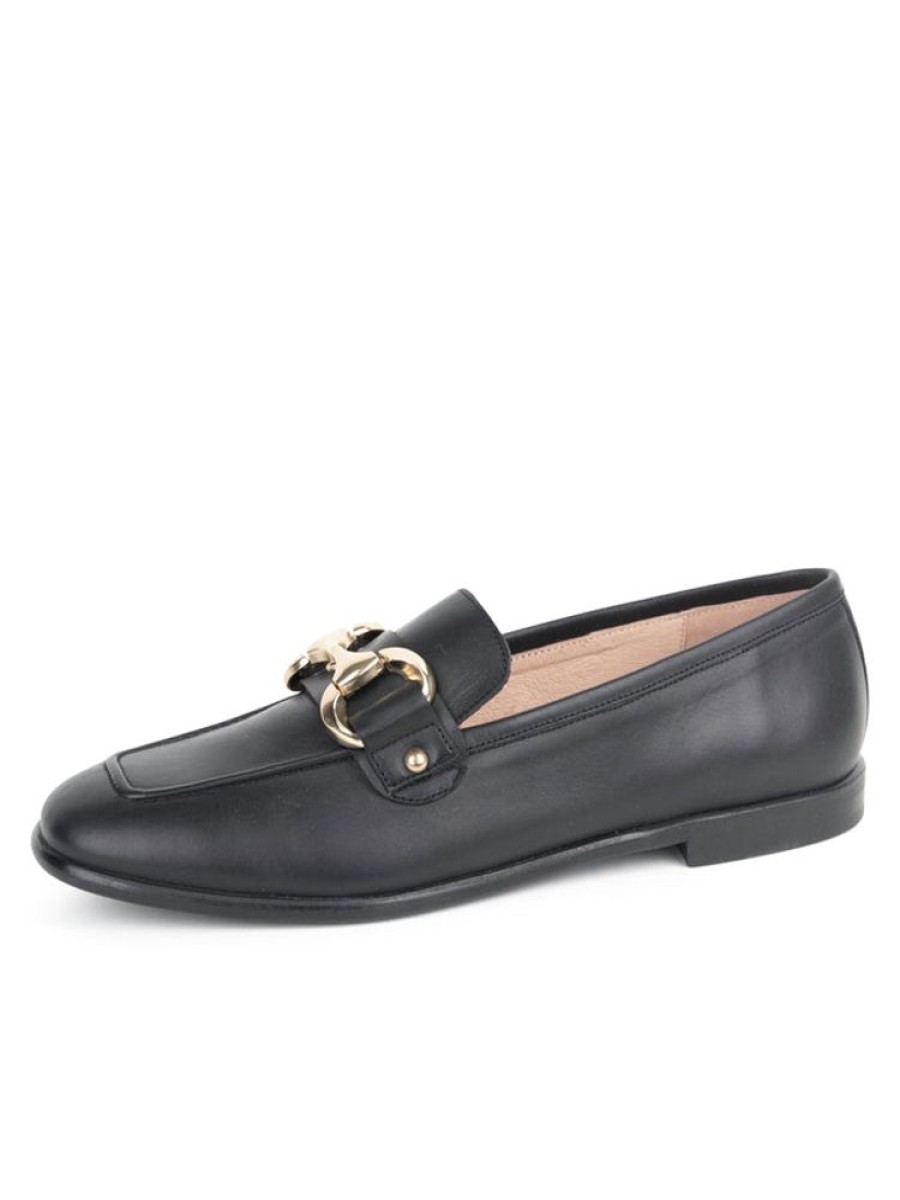 Loafers & Oxfords Patricia Green | Harlow Horsebit Loafer Black