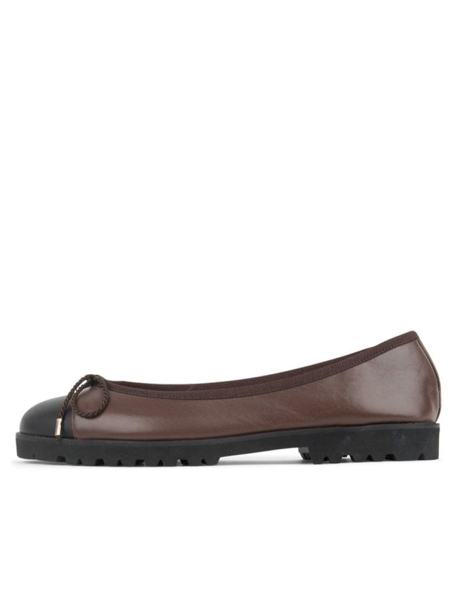 Casual Paul Mayer | Bravo Lug Sole Ballet Chocolate Brown/Black