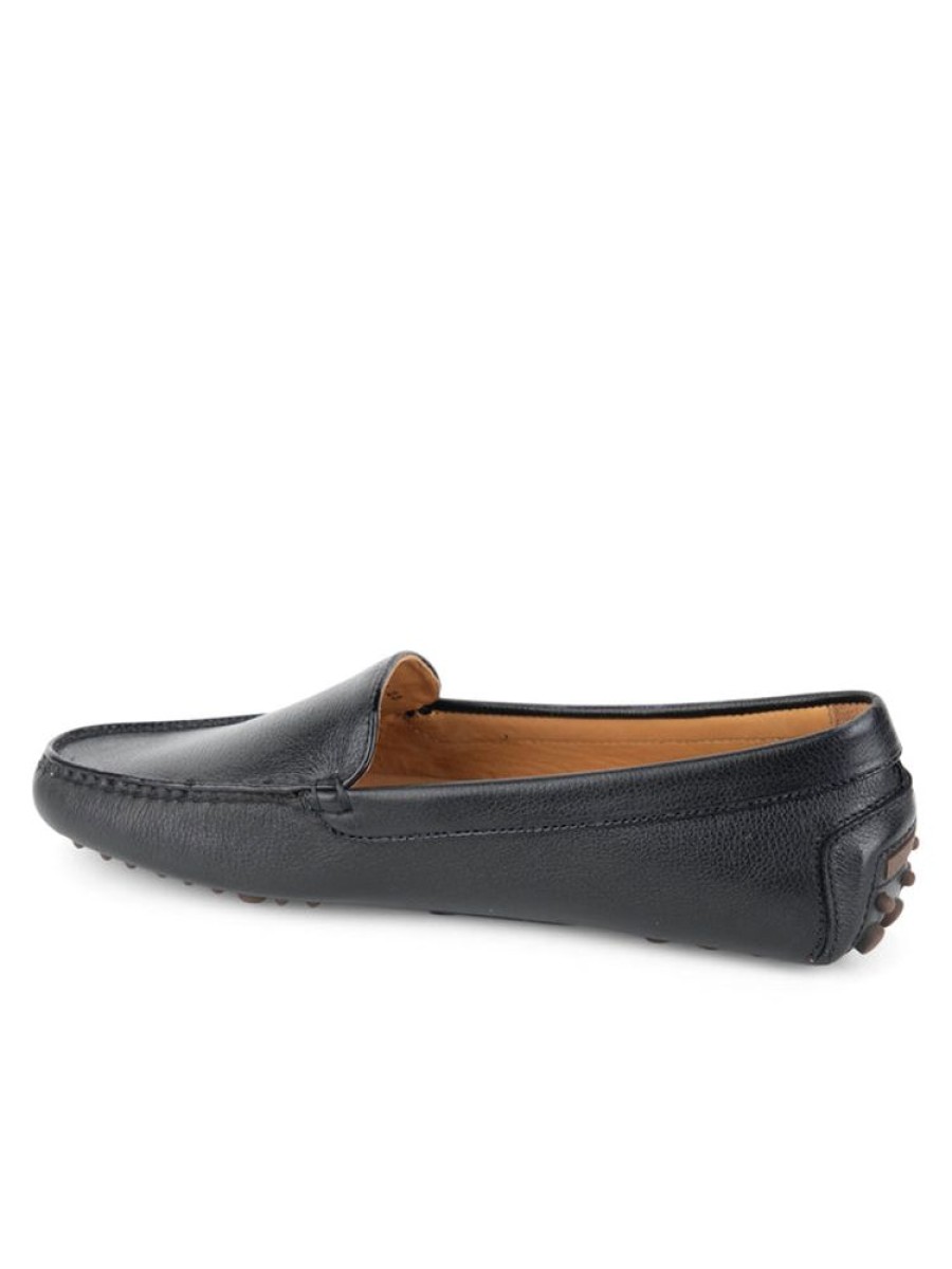 Loafers & Oxfords Patricia Green | Jill Piped Driving Moccasin Black