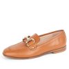 Flats Patricia Green | Harlow Horsebit Loafer Cognac