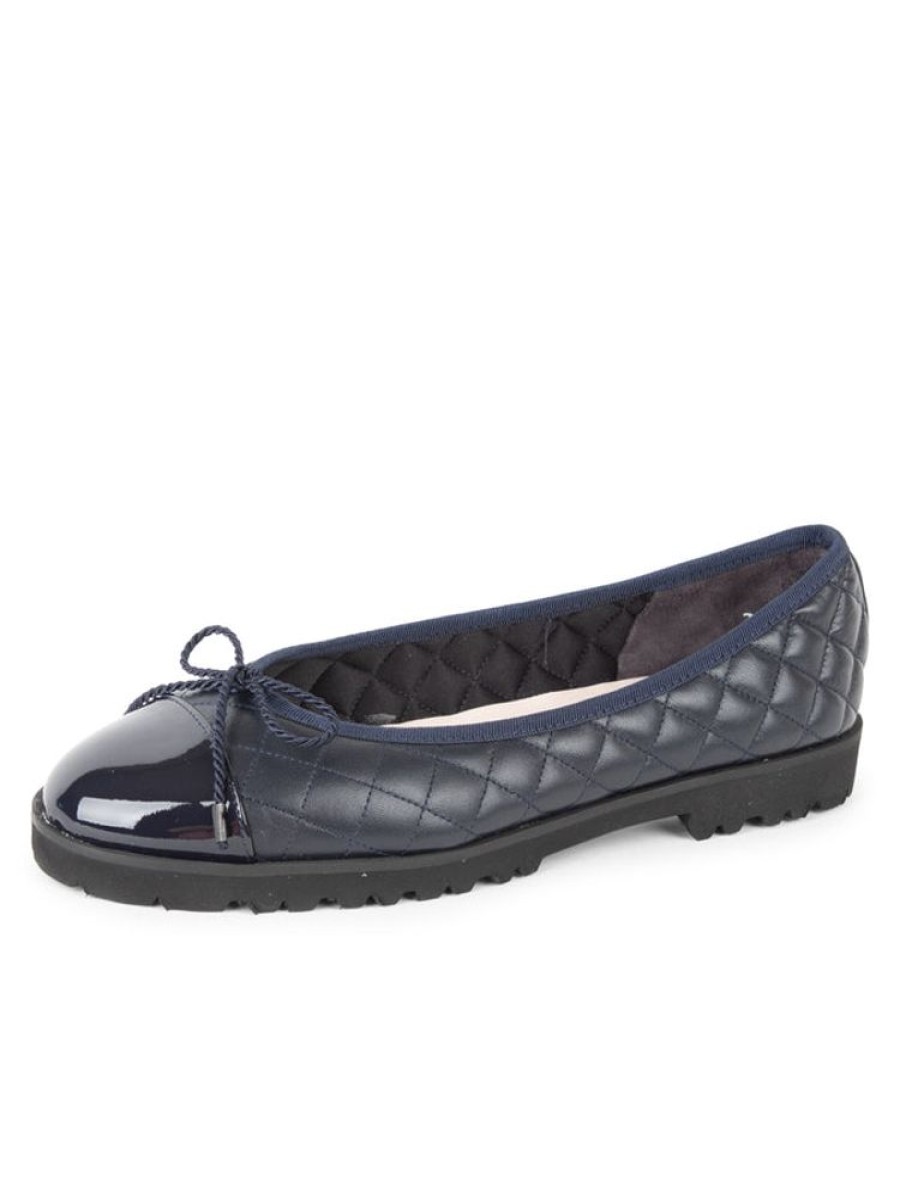 The Lug Sole Paul Mayer | Best Lug Sole Ballet Navy