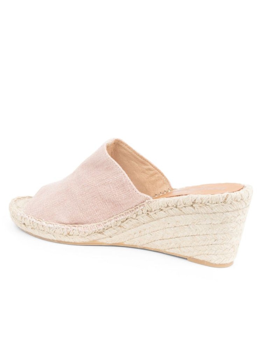 Wedges Patricia Green | Shen Peep-Toe Espadrille Blush