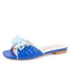 Sandals Paul Mayer | Pango Bow Sandal Cobalt/Light Blue