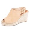 Wedges Patricia Green | Belle Espadrille Camel