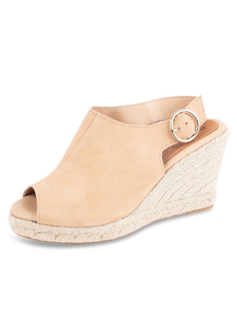 Wedges Patricia Green | Belle Espadrille Camel