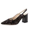 Pumps Amalfi by Rangoni | Ibisco Black Ulva Axton / Black Vernice