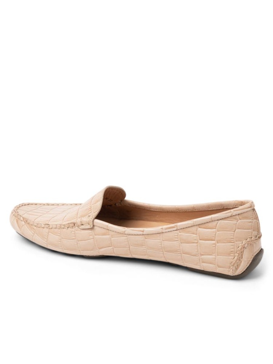 Driving Moccasins Patricia Green | Jillian Driving Moccasin In Crocodile Tan Crocodile