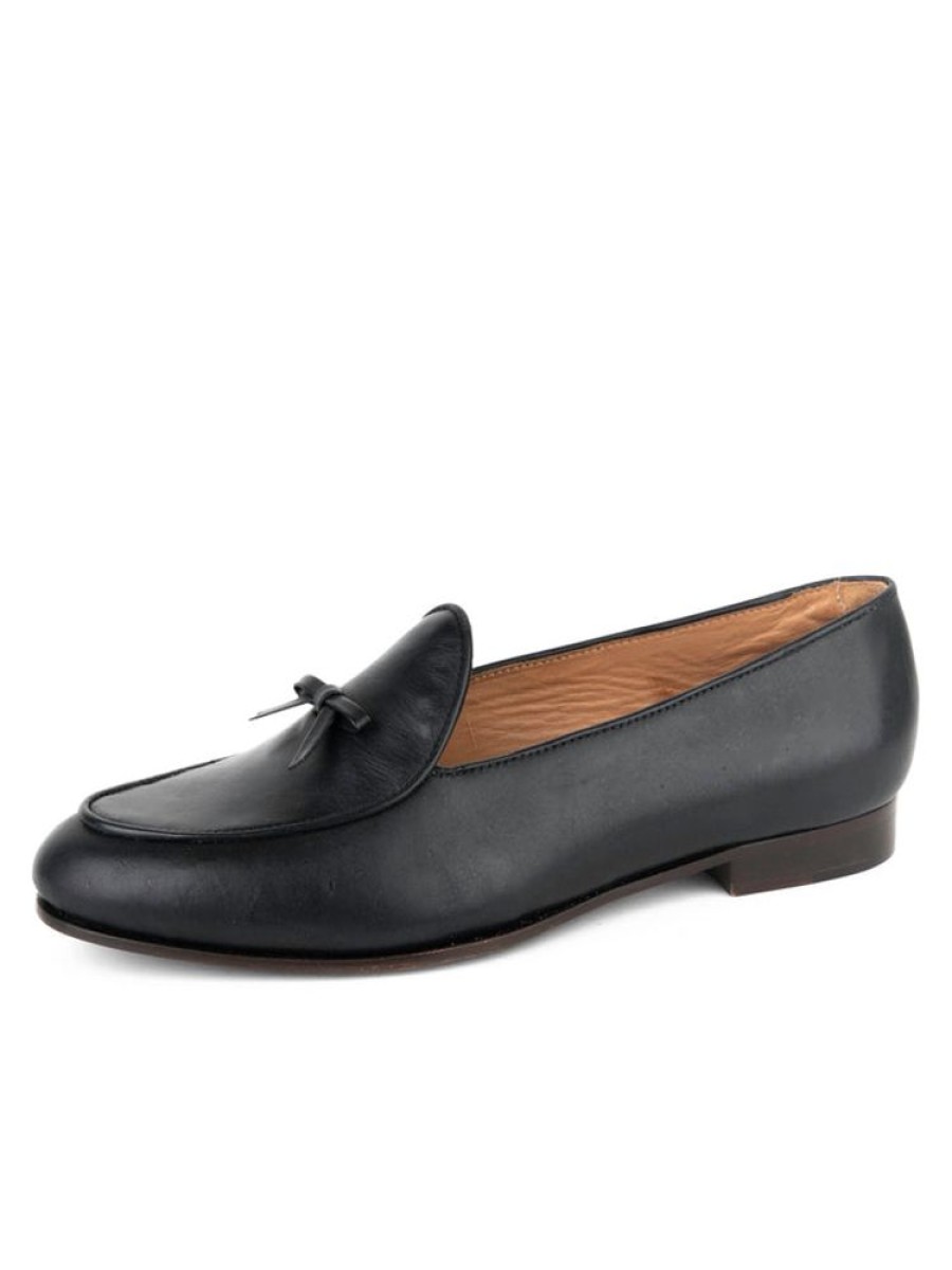 Flats Patricia Green | Coco Belgian Loafer Black