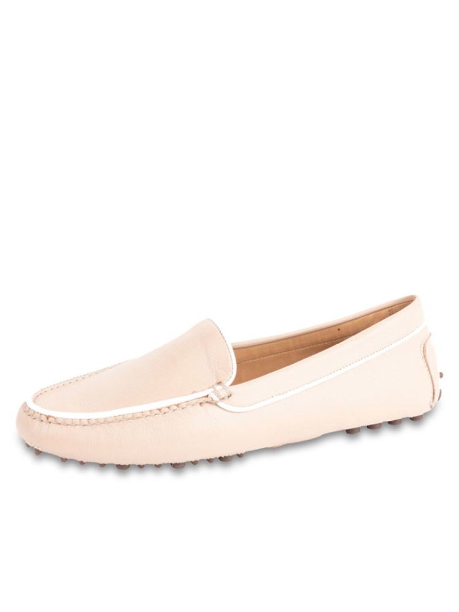 Driving Moccasins Patricia Green | Jill Piped Driving Moccasin Blush