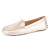 Casual Patricia Green | Jill Piped Driving Moccasin Gold