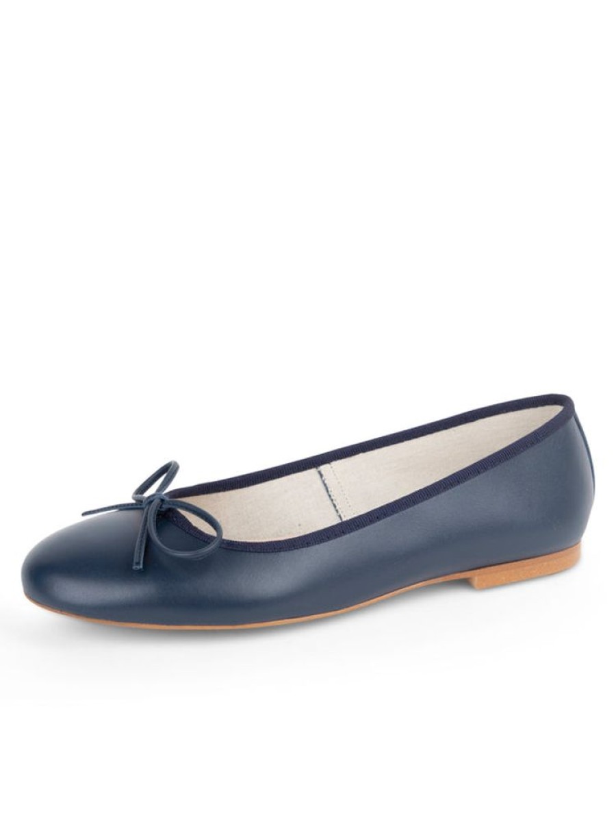 Casual Patricia Green | Skim Ballerina Flat Navy