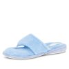 Slippers Patricia Green | Splash Microterry Thong Slipper French Blue