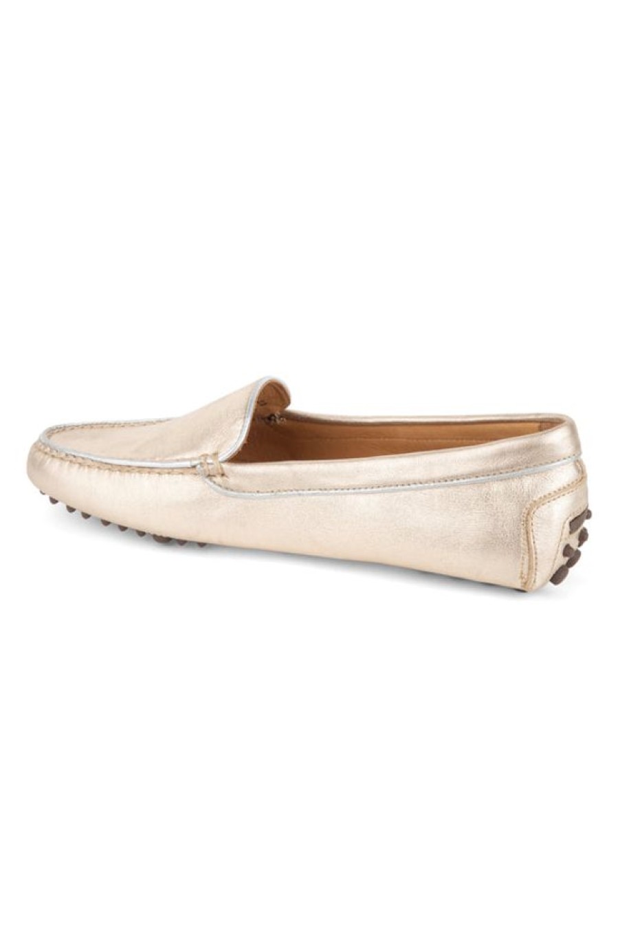 Driving Moccasins Patricia Green | Jill Piped Driving Moccasin Gold