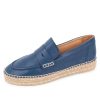 Espadrilles Patricia Green | Sebastian Penny Loafer Slip On Espadrille Navy