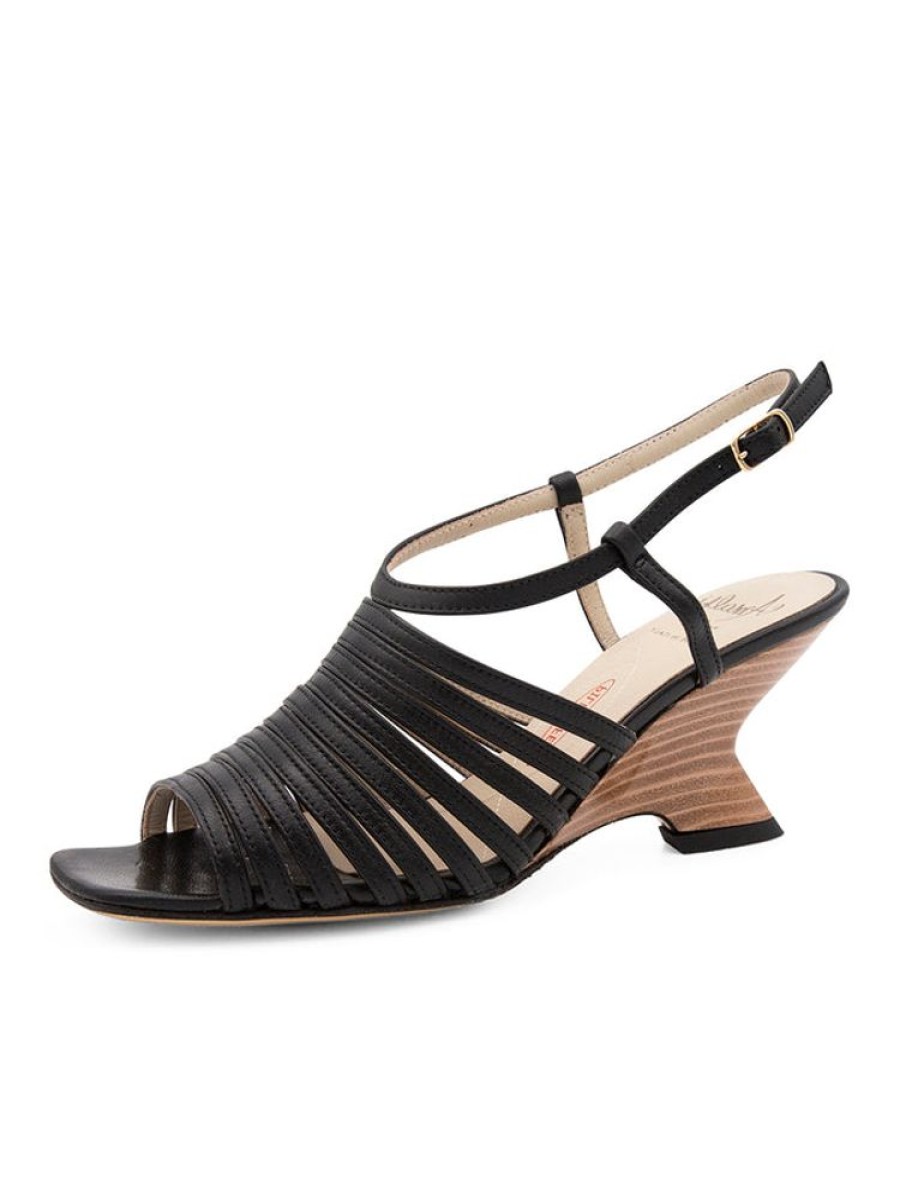 Sandals Amalfi by Rangoni | Felce Black Etoile