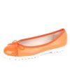 The Lug Sole Paul Mayer | Bravo Lug Sole Ballet Coral/Orange