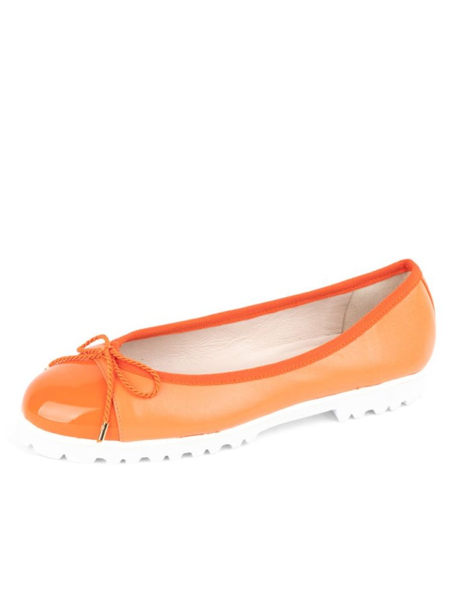 The Lug Sole Paul Mayer | Bravo Lug Sole Ballet Coral/Orange