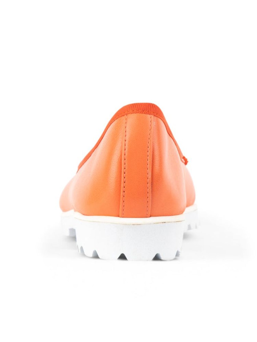 The Lug Sole Paul Mayer | Bravo Lug Sole Ballet Coral/Orange