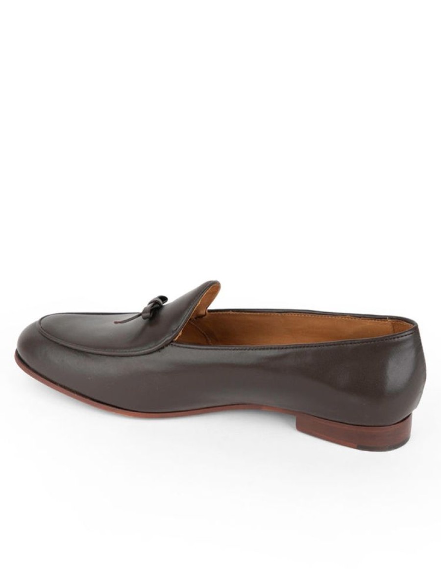 Flats Patricia Green | Coco Belgian Loafer Chocolate