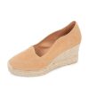 Espadrilles Patricia Green | Vienna Scalloped Espadrille Camel