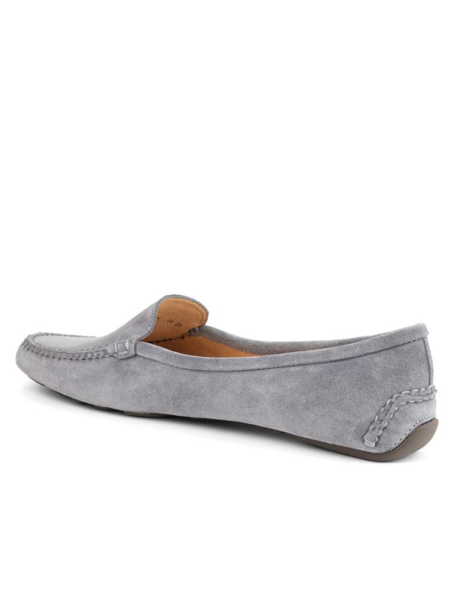 Driving Moccasins Patricia Green | Jillian Driving Moccasin Grey Suede