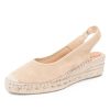 Espadrilles Patricia Green | Valencia Closed Toe Slingback Espadrille Camel