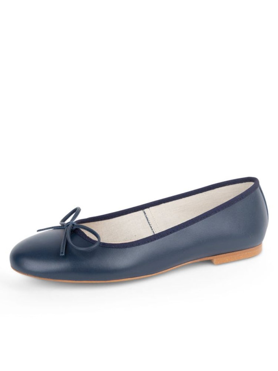 Flats Patricia Green | Skim Ballerina Flat Navy